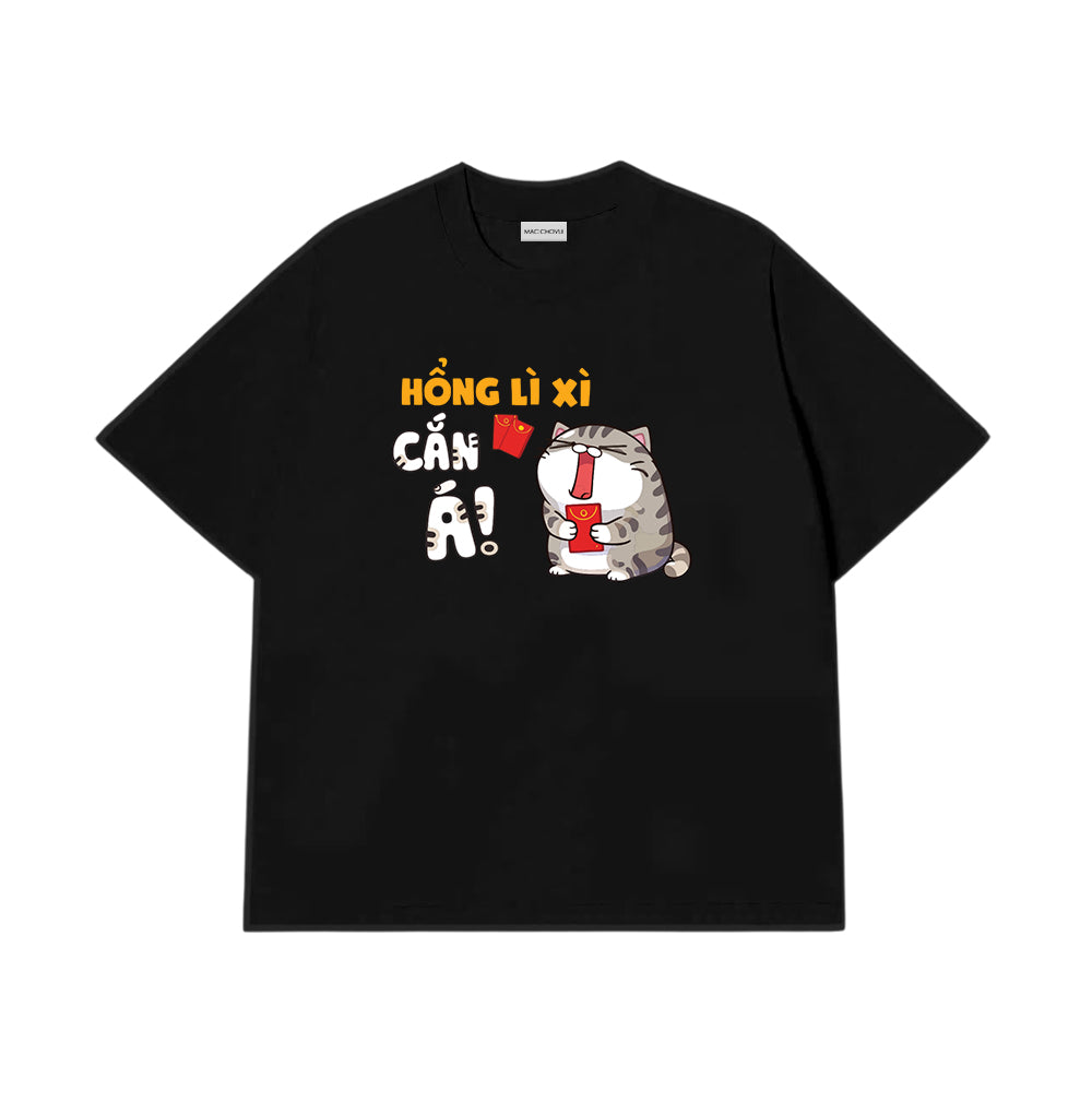Áo Thun Hổng Lì Xì Cắn Á