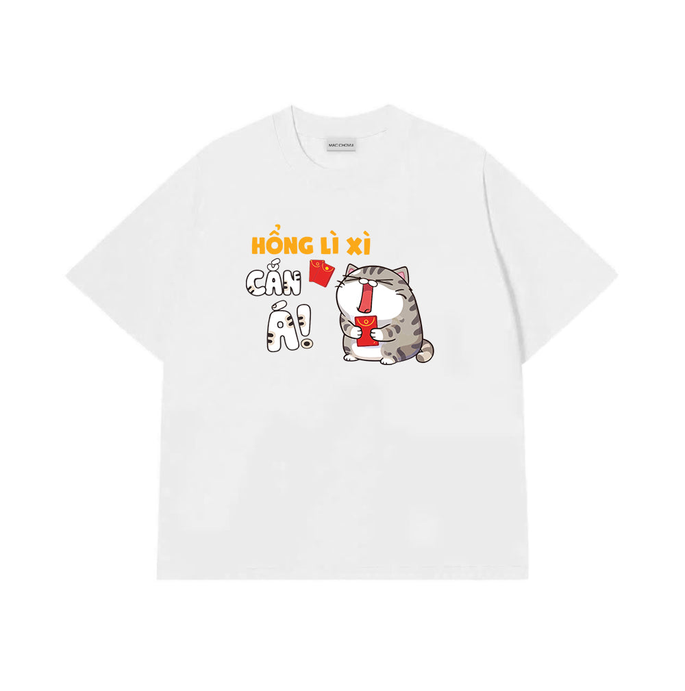 Áo Thun Hổng Lì Xì Cắn Á