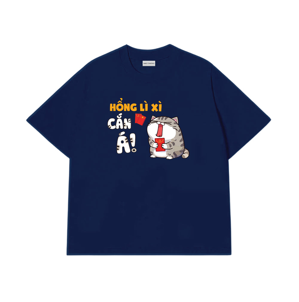 Áo Thun Hổng Lì Xì Cắn Á