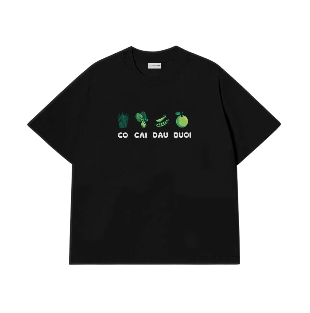 Áo Thun Cỏ Cải Đậu Bưởi