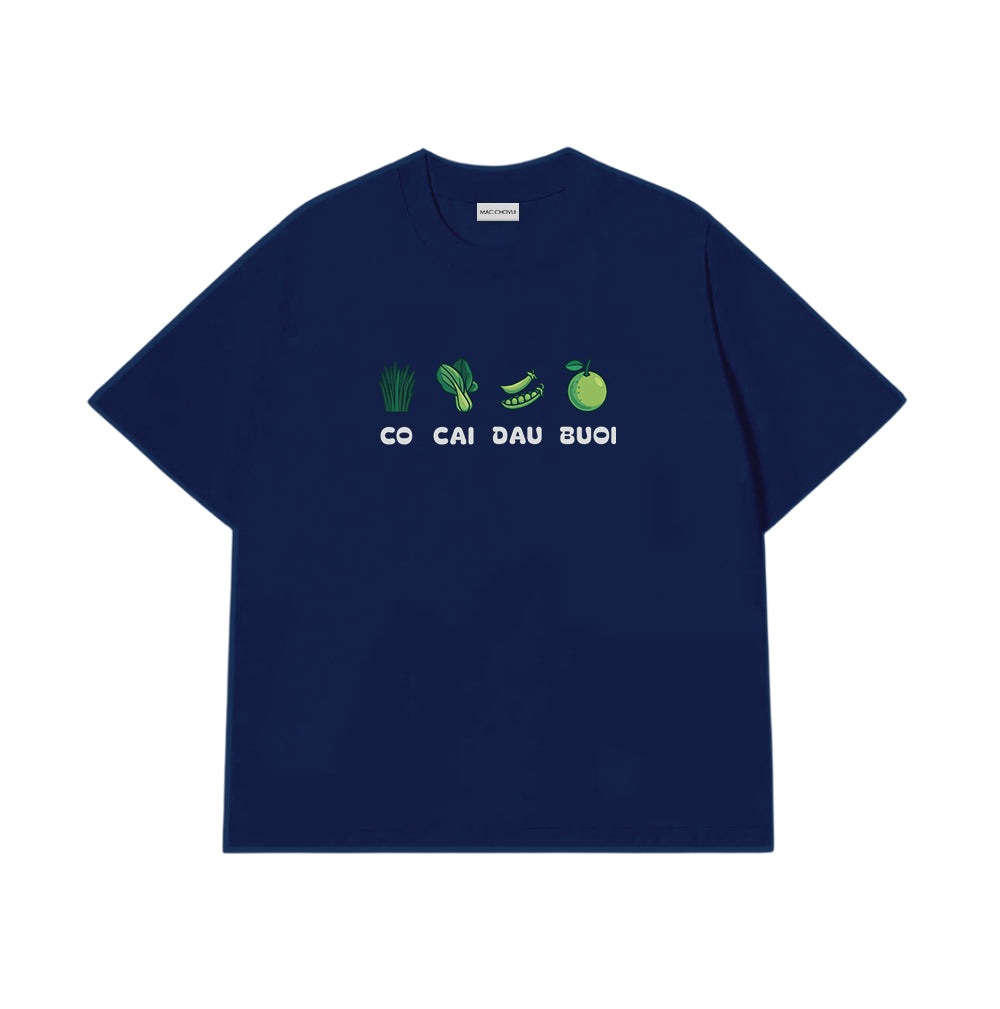 Áo Thun Cỏ Cải Đậu Bưởi