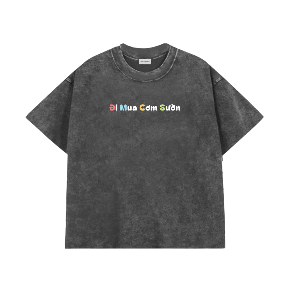 Áo Thun Đi Mua Cơm Sườn