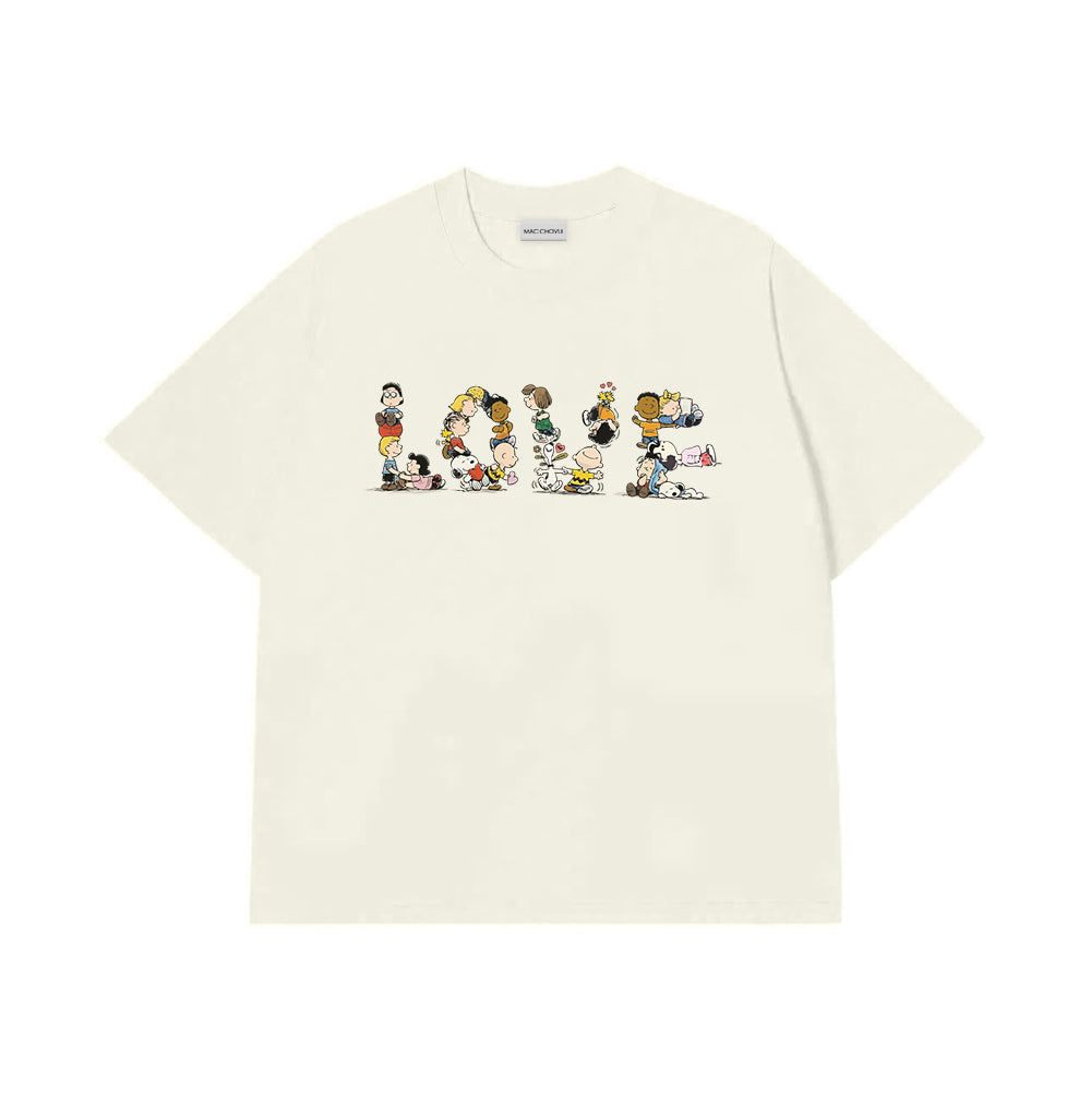 Áo Thun Love Snoopy