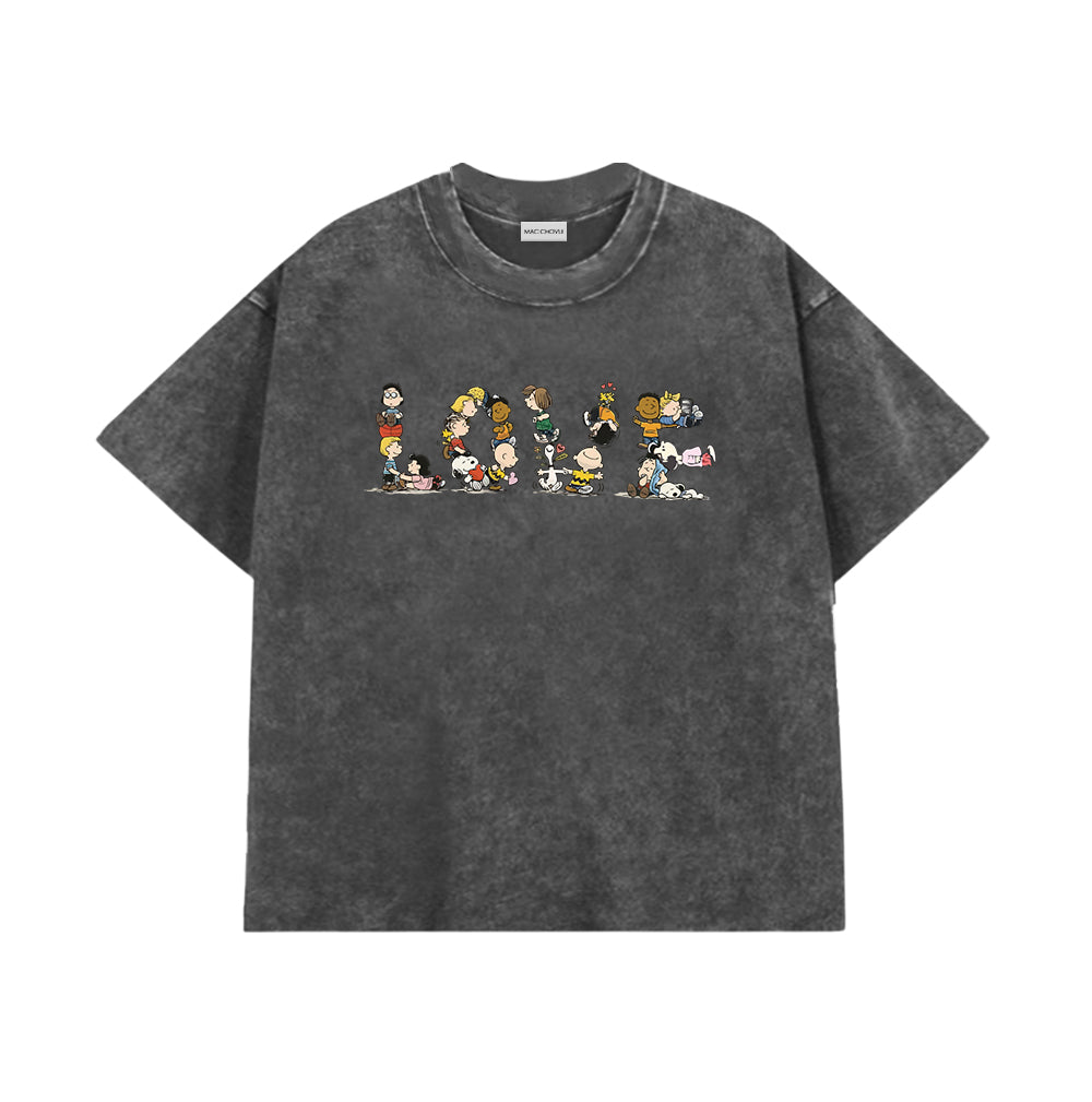 Áo Thun Love Snoopy