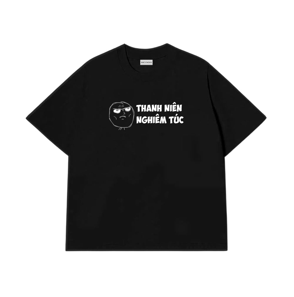 Áo Thun Thanh Niên Nghiêm Túc