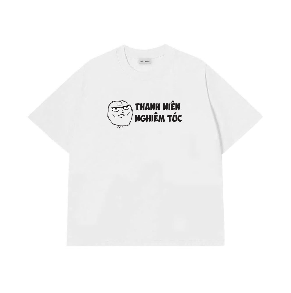 Áo Thun Thanh Niên Nghiêm Túc