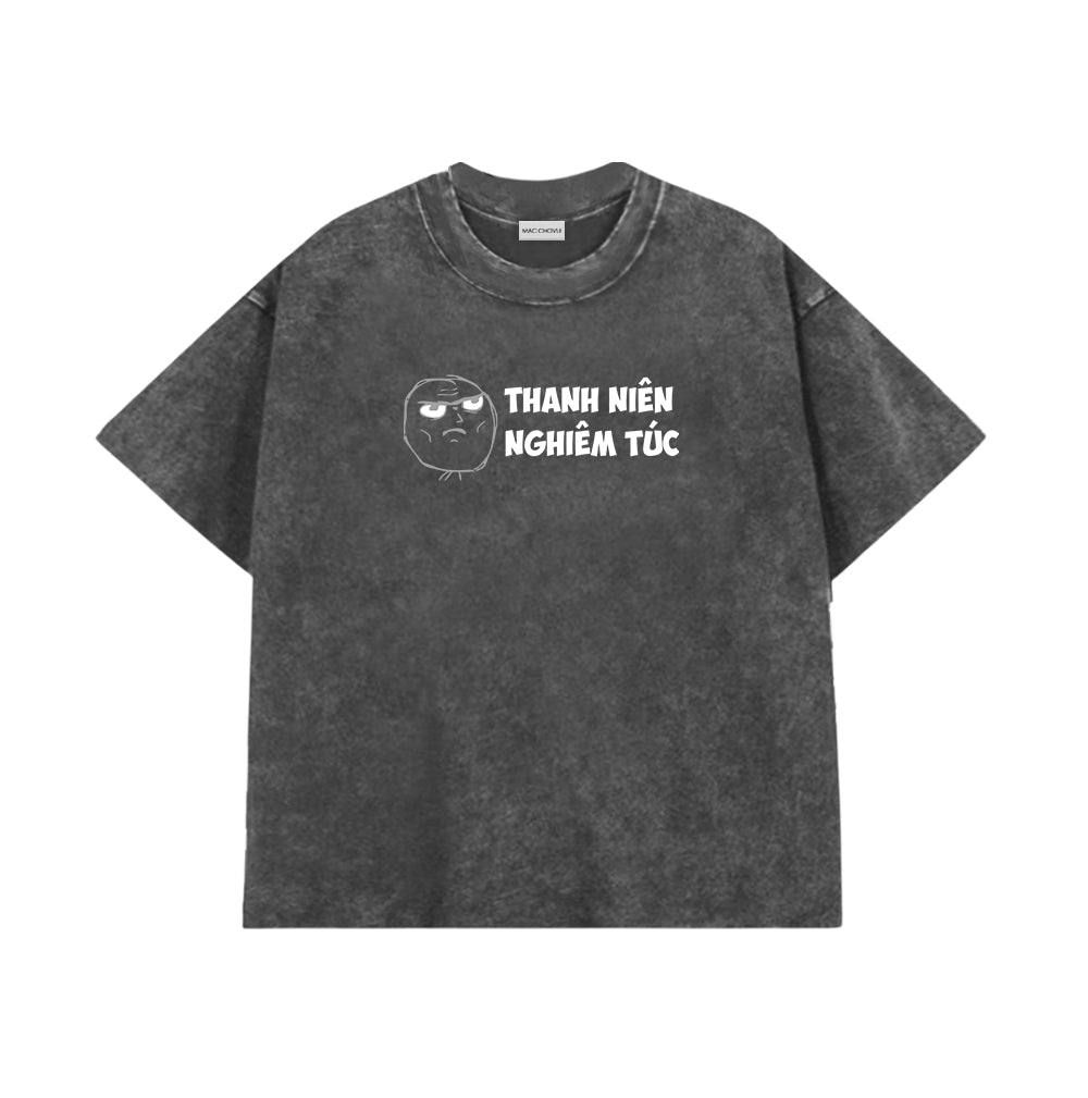 Áo Thun Thanh Niên Nghiêm Túc