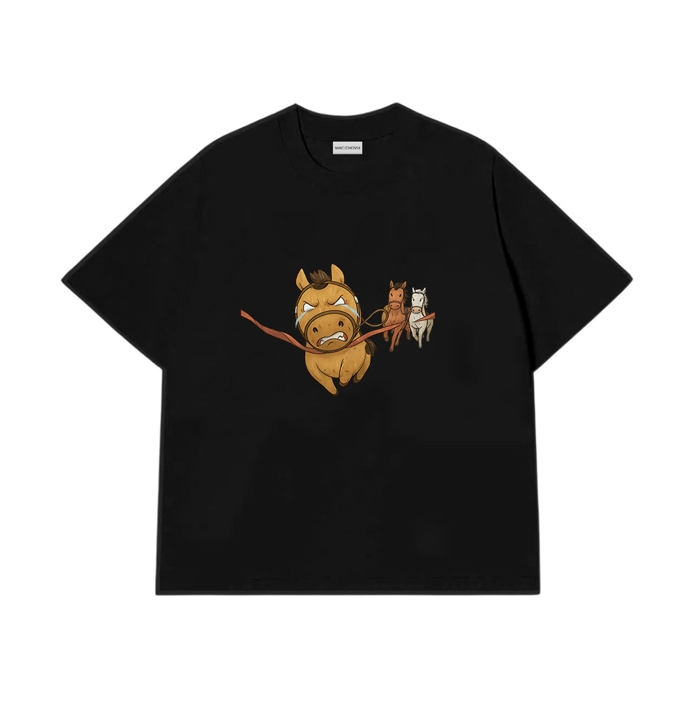 Áo Thun Chú Ngựa Mã Tiểu Dã