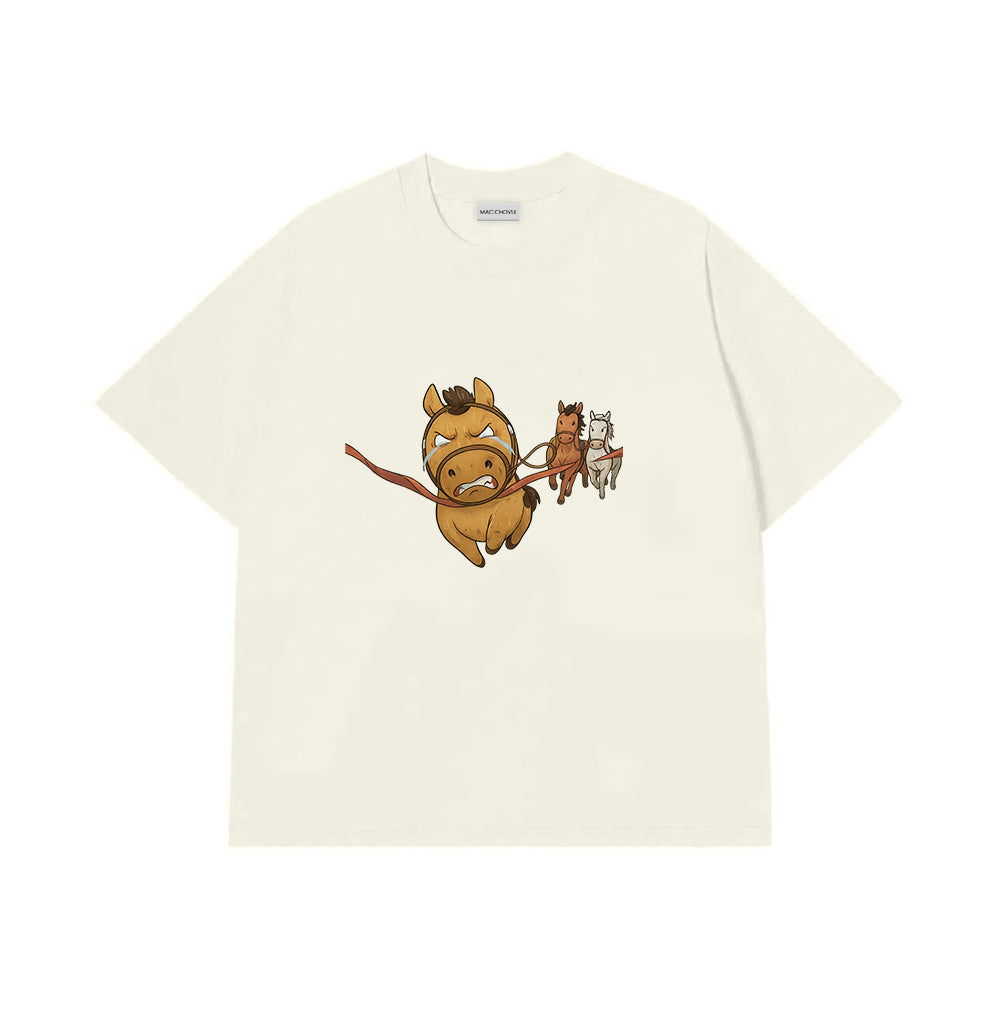 Áo Thun Chú Ngựa Mã Tiểu Dã