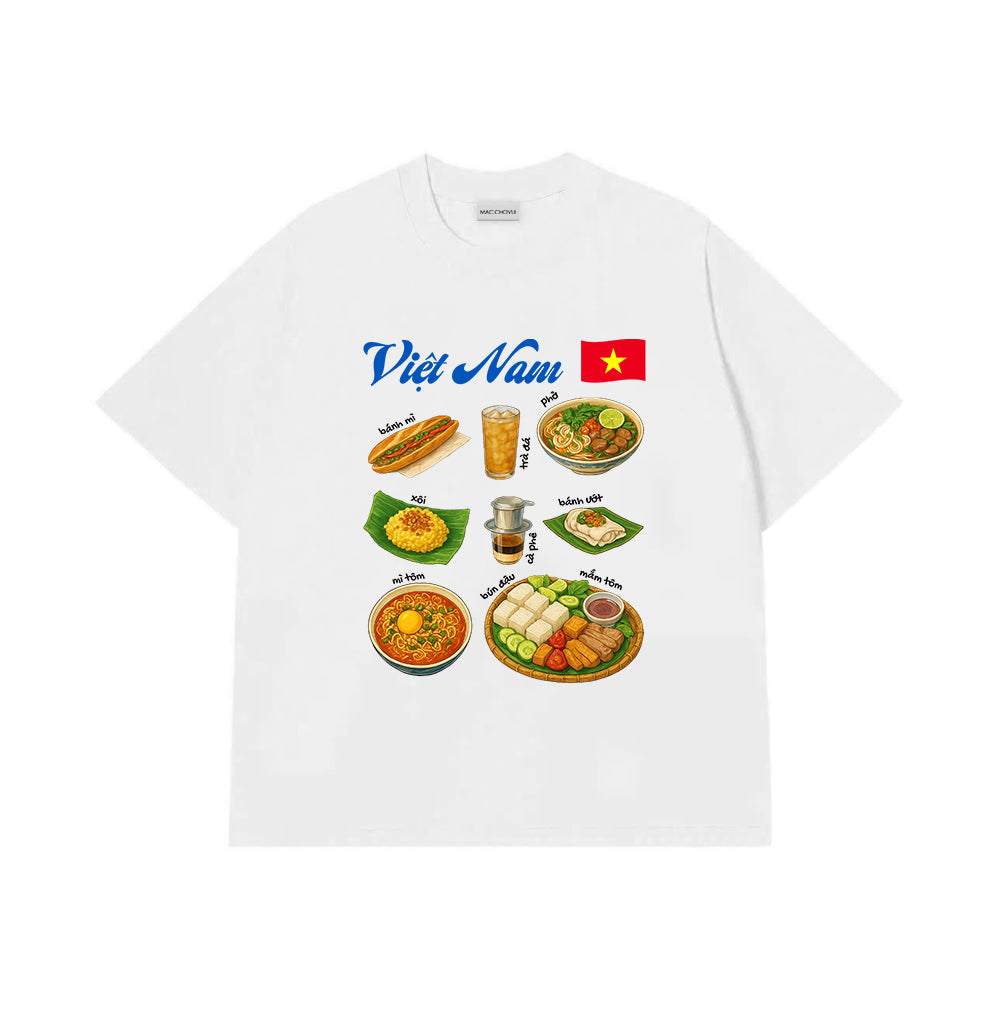 Áo Thun Ẩm Thực Việt Nam